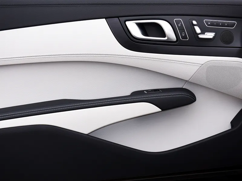 Car interior door panel – damping and anti-rattle tape application
